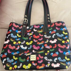 Dooney & Bourke Black Multicolor Women's Bag